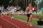 3000 metres, 2024 NEGP 6, Monkton Stadium,  Wednesday, August 14th.  Photo: David T. Hewitson/Sports for All Pics